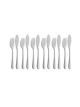 WMF | Fischbesteck MERIT 12-tlg. Cromargan Protetct | 